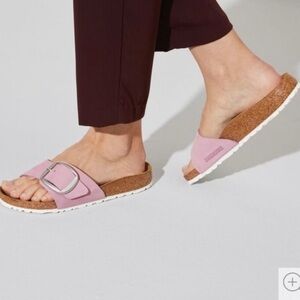 New Birkenstock Madrid Big Buckle in color Orchid size 6/37